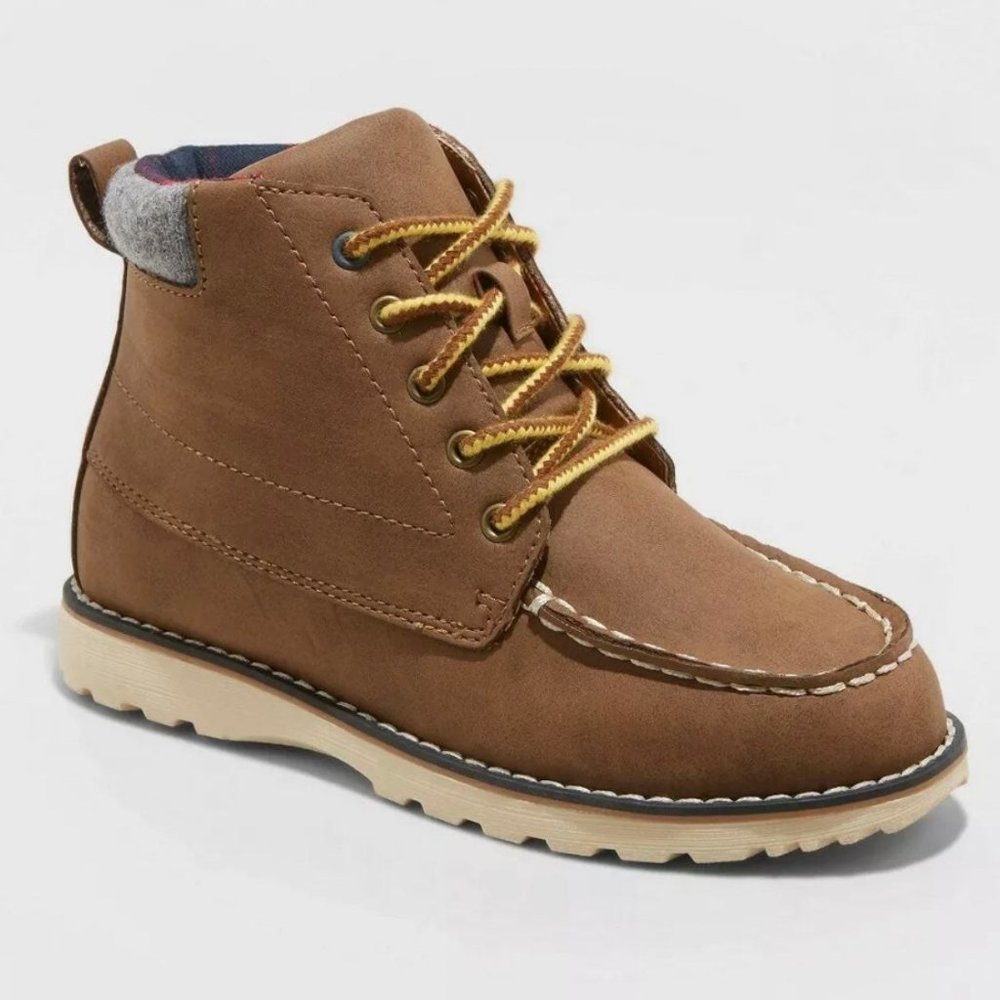 Boys' Ackerley Fashion Boots - Cat & Jack Brown